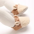 thumbnail image 2 of Otqutp Toddler Nonslip&nbsp;Sneakers Baby Snow Shoes Prewalker Boots Booties Toddler Soft First Girls Warming Boys Baby Shoes Lightweight Shoes(Beige,6-9 Months), 2 of 9