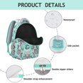 thumbnail image 4 of Vintage Tribal Style Multifunctional Backpack, Breathable Foam Padding and Double Reinforced Stitching, Rustic Folk Style School Bag for Student, Ideal for Outdoor Activities and Daily Commuting, 4 of 6