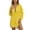 Banana, variant on Women's Button Down Swimsuit Cover Up Hippy Flowers Printed Long Sleeve Oversized Shirt Dress Plus Size Beach Cover Up Vacation Outfits for Swimwear Bathing Suits