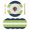 Navy blue Green, variant on Purple Grey Stripe Round 13 Inch Placemats Set of 4, Modern Art Horizontal Striped HeatResistant Non Slip Place Mats for Dining Table, Wipeable Braided Kitchen Table Mats for Housewarming