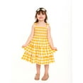 thumbnail image 6 of Wonder Nation Baby and Toddler Girls Sleeveless Smocked Dress, Sizes 12M-5T, 6 of 11