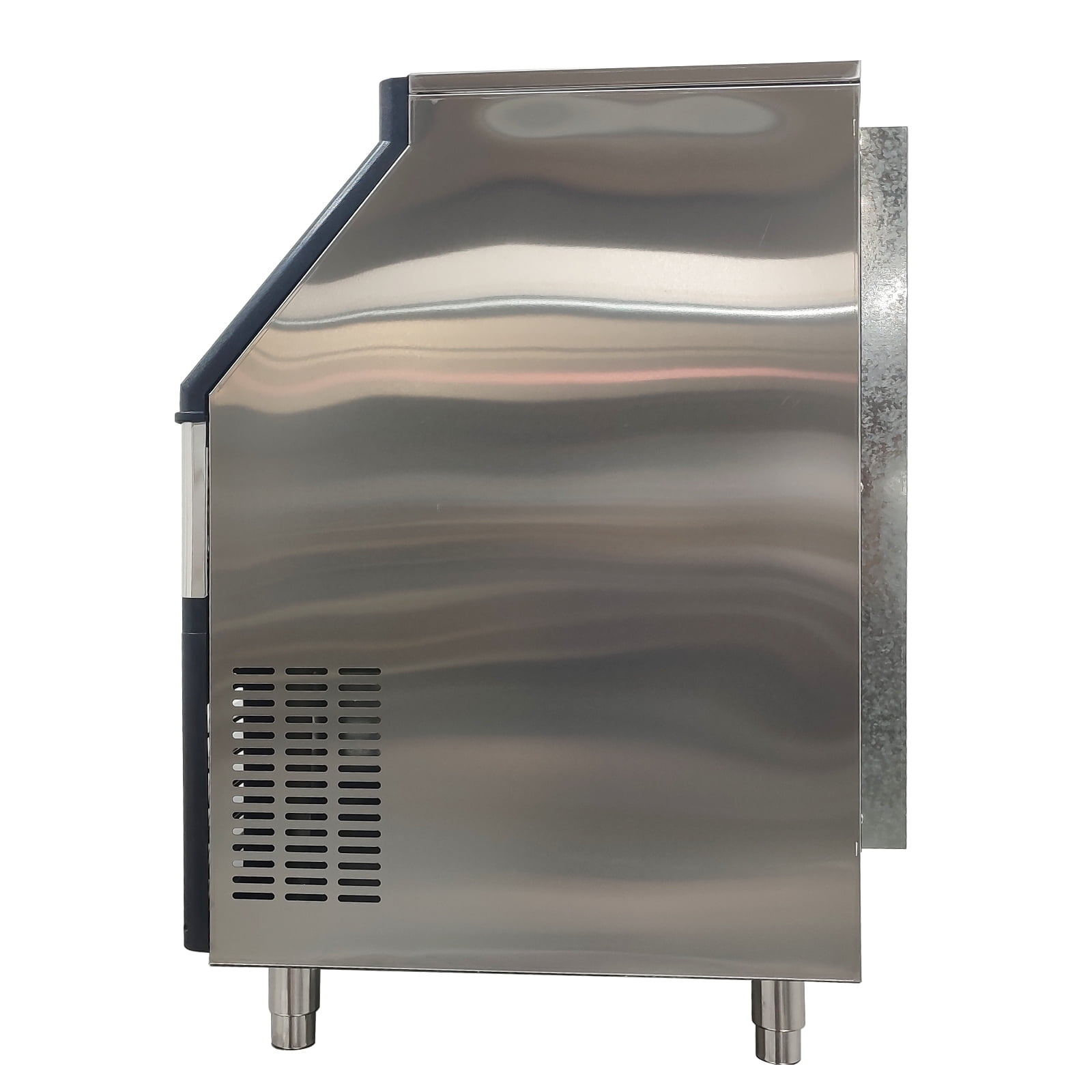 330LBS Freestanding Stainless Steel Ice Machine with Filter Water Cooled Ice Making Machine
