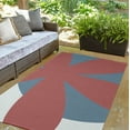 thumbnail image 3 of 3' x 5' Simply Daisy Bold Flower Modern & Contemporary Chenille Area Rug, Bright Mauve Pink, 3 of 4