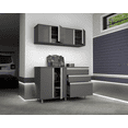 thumbnail image 2 of Inval Ordnung 2-Pc Garage Storage System, Gray/Aluminium, 2 of 14