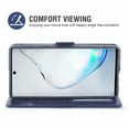 thumbnail image 3 of Étui de Téléphone Portable pour Samsung Galaxy Note 10, Étui de Téléphone Portable Samsung Galaxy Note 10, Étui de Téléphone Portable pour Samsung Galaxy Note 10, Étui à Rabat, Bleu, 3 of 7