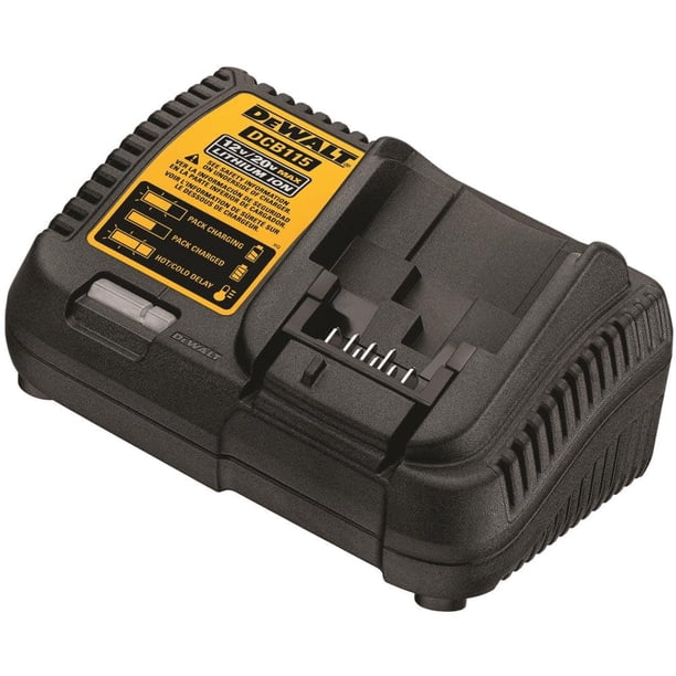 Cargador DEWALT 20V MAX* (DCB115) para baterías de iones de litio