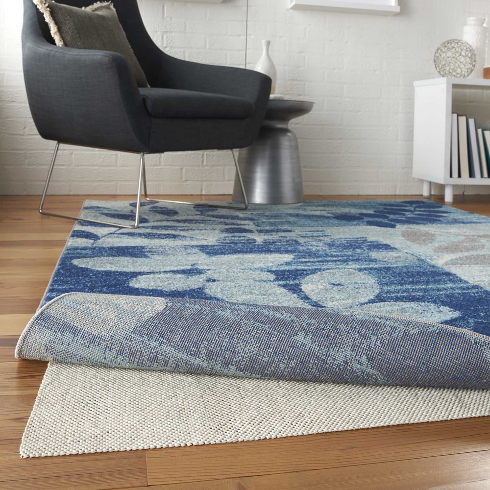 Grippy Pad Flat Weave Firm Ivory Rug Pad for Area Rugs