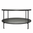 thumbnail image 3 of Wainwright Round Coffee Table, Black Oak, 3 of 8