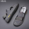 thumbnail image 4 of Sandalias Baotou informales para exteriores con agujeros y tejido volador para hombre, zapatos deportivos transpirables para ocio al aire libre, masaje antideslizante para playa, 4 of 5