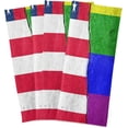 thumbnail image 6 of LGBT Rainbow Tea Towels Set of 6 American National Flag Kitchen Dish Cloth with Hanging Loop, 18"x28"Lint-Free Absorbent Towel for Kitchen Drying Wiping and Cleaning, 6 of 7