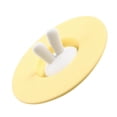 thumbnail image 3 of Silicone Cup Lid Creative Cup Cover Rabbit Shaped Dust Proof Sealing Airtight Mug CoverYellow, 3 of 3