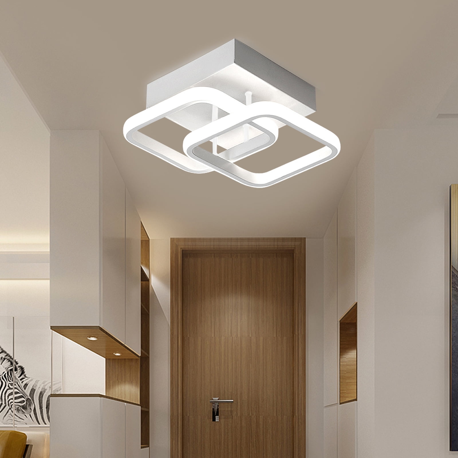 Modern Acrylic Ceiling Light Dining Room LED Pendant Lamp Fixture Chandelier