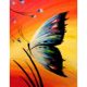 thumbnail image 2 of Cuadros Decorativos Mariposa 5D bricolaje completo taladro diamante pintura Rhinestone punto de cruz mosaico Likrtyny embutido en tela, 2 of 9