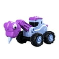 thumbnail image 2 of Gifts for Kids! Fwttom Toy Cars, Educational Children's Toy Car Dinosaur Engineering Vehicle Press and Go Excavator Boy's Gift, 2 of 7
