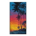 thumbnail image 2 of XYZCANDO Car Seat Towel Cover With Tropical Sunset Design, Car Seat Protector for Post Workout and Beach Trips, 2 of 11