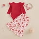 thumbnail image 3 of Conjunto de mamelucos navideños Kuriozud para bebés y niñas de 3 a 6 m, 3 of 7