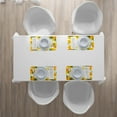 thumbnail image 4 of Ambesonne Yellow Flower Place Mats Set of 4, Yellow Tulips, Standard Size, Fern Green Mustard, 4 of 4