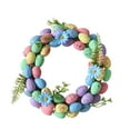 thumbnail image 2 of Easter Wreath Wall Decorations, Eggs Wreaths Decor Front Door Wreath Spring Hanging Ornament, Door Wreath Summer Home Decoration for Indoor Outdoor, 2 of 6