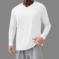 thumbnail image 2 of Dry Fit Long Sleeve Shirt for Men, Solid Color, Lightw8, Breathable, Pullover Top, Polyester Spandex, 1 Pc, 2 of 8