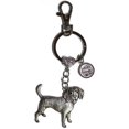 thumbnail image 1 of Dog Lovers Forever Friends Zinc Key Chain w/ Clip -Beagle, 1 of 1