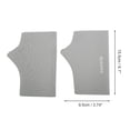 thumbnail image 4 of Unique Bargains Elegant Sun Protection Manicure Gloves 1 Pair Gray, 4 of 6