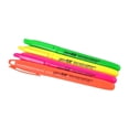 thumbnail image 3 of Resaltador Pen+Gear Fluorescente Punta Cincel Fino 3 mm 4 Piezas, 3 of 4
