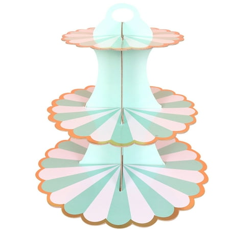

HAXMNOU Cake Stand Birthday Party Dress Up Cake Decoration Wedding Dessert Dessert Stand