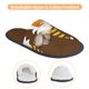 thumbnail image 3 of Fotbe Gnomes With Honey Pantuflas Peludas para Mujer con Estampado, Zapatillas de Peluche, Zapatos de Invierno para Casa, Uso Interior y Exterior-Large, 3 of 8