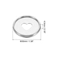 thumbnail image 2 of Unique Bargains Plastic Book Binding Discs, Silver, 11 Pack, 2 of 6