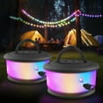 thumbnail image 1 of Guirnalda de luces para acampar Zocelight, 10 m, RGB, recargable por USB, 1 of 9