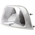 thumbnail image 3 of For Volvo S40 Turn Signal / Parking Light Assembly 2001 02 03 2004 Driver Side Chrome Bezel VO2520109 | 30621833-0, 3 of 4