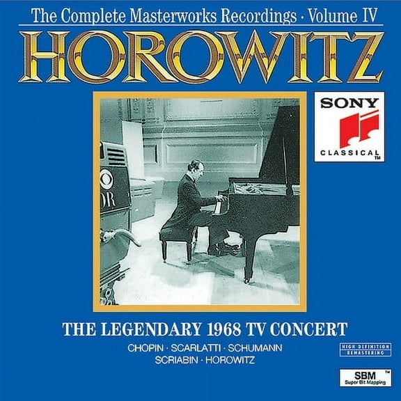 Vladimir Horowitz - Legendary 1968 TV Concert - Music & Performance - CD