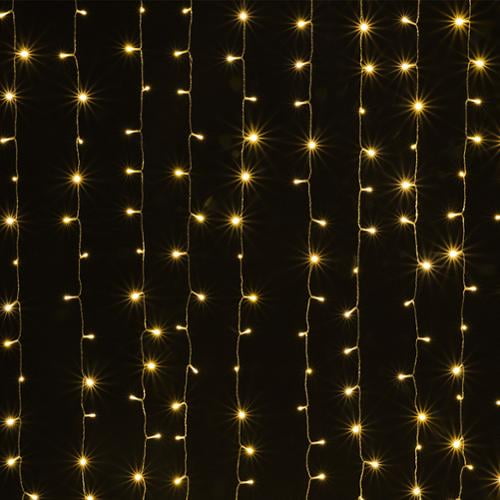 300LED Solar Waterproof Curtains Light 8 model 2400mah High Capacity