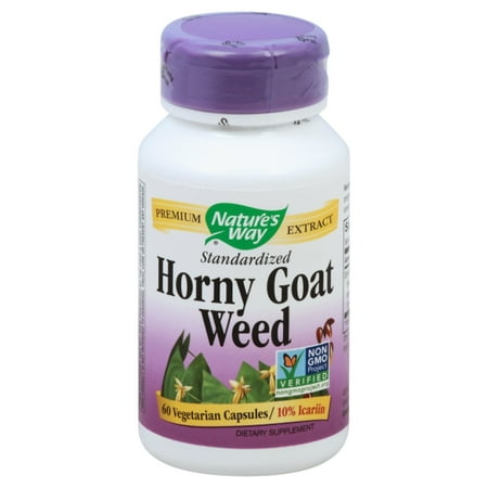Natures Way Natures Way Horny Goat Weed, 60 ea (Best Way To Rehydrate Weed)