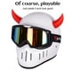 thumbnail image 3 of 2 uds casco cuernos de diablo con ventosa casco accesorio para casco casco de esquí casco de motocicleta (casco no incluido) YUNYI BRAND Deportes, 3 of 6
