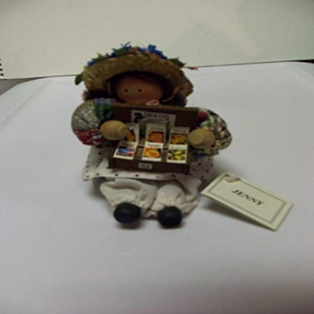 Jenny Fashion Doll - Jenny - The Gardener Toy Wooden Doll (8 Inch)