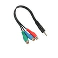 thumbnail image 3 of Daisyyozoid Wholesale 3.5mm AUX To RCA Component Green Blue Red YPbPr RCA Adapter Cable, 3 of 4