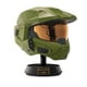 thumbnail image 1 of Casco HALO Master Chief Deluxe con soporte, luces LED dañadas por la batalla, 1 of 4