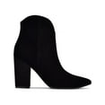 thumbnail image 4 of Nine West Womens Ghost Suede Zip Up Ankle Boots, 4 of 5