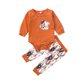 thumbnail image 1 of Gibobby Conjunto de pantalones para niños Recién Nacido bebé niñas algodón Animal estampado otoño manga larga pantalones conjunto ropa(Marrón,18-24 Meses), 1 of 5