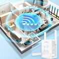 thumbnail image 4 of 1200 Mbps WiFi Repeater 1200Mbps Router White WiFi Extender Amplifier 2.4G/ 5GHz Wi-Fi Signal Booster Long Range Network, 4 of 9