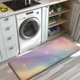 thumbnail image 3 of Colorful Tie Dye Nebula Pattern Kitchen Rug Mat,Kitchen Runner Rugs Non Skid Washable,Decorative Kitchen Floor Mats for Kitchen,Sink,Laundry,17"x47.2", 3 of 7