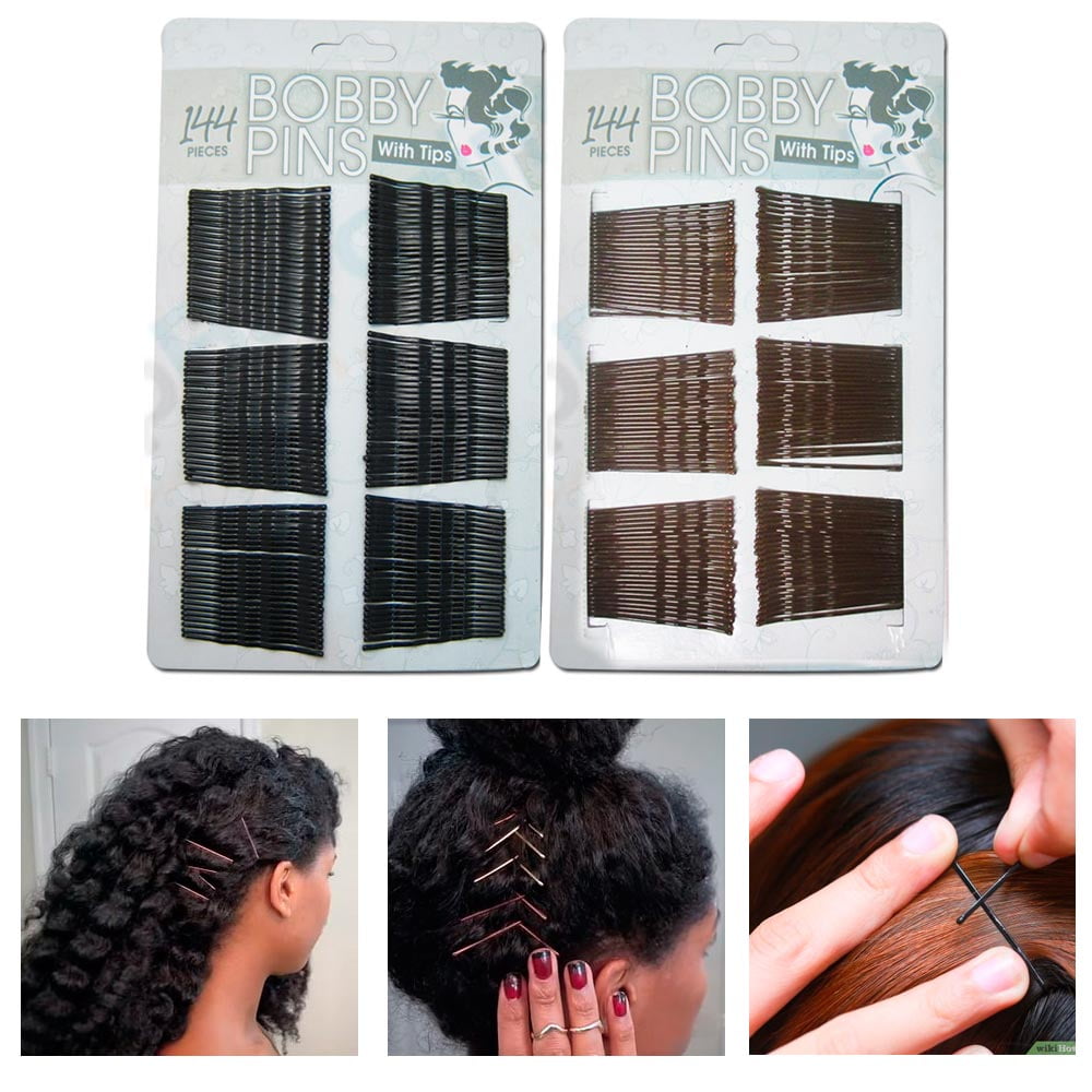 Black Bobby Pins Many Sizes Hair Clips Salon Styling Slides Acessories Wholesale 