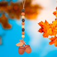 thumbnail image 1 of Home Essentials Thanksgiving Day Rope Tassel Beads Creative Colorful Wood Beads String Rope Home Decoration Ornaments, 1 of 8