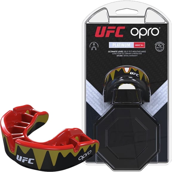 Mouth Guard OPRO UFC PLATINUM FANGZ, 002261002