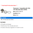 thumbnail image 2 of Thermostat - Compatible with 1986 - 1991 Mercedes-Benz 420SEL 1987 1988 1989 1990, 2 of 2