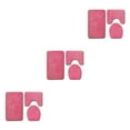 thumbnail image 1 of Maytalsory 3pack/lot Non-Slip Chenille Bath Rug Easy To Install Waterproof Durable Comfortable Multi-functional PJ210611-B004 3Set, 1 of 6