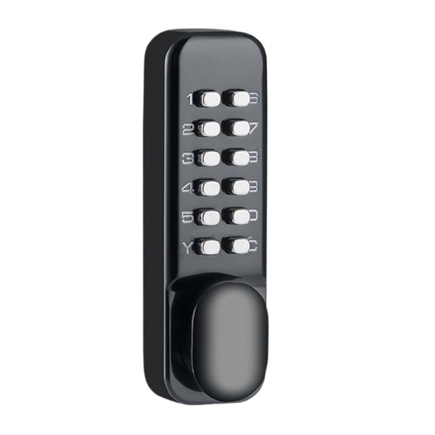 Cerradura de Puerta Macarena Teclado Mecánico Sin Llave Negro