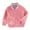 Pink, variant on Annhoo Kids Plush Coats Fall Winter Long Sleeve Zipper up Thickened Sweatshirt Boys Girls Casual Jackets with Pockets