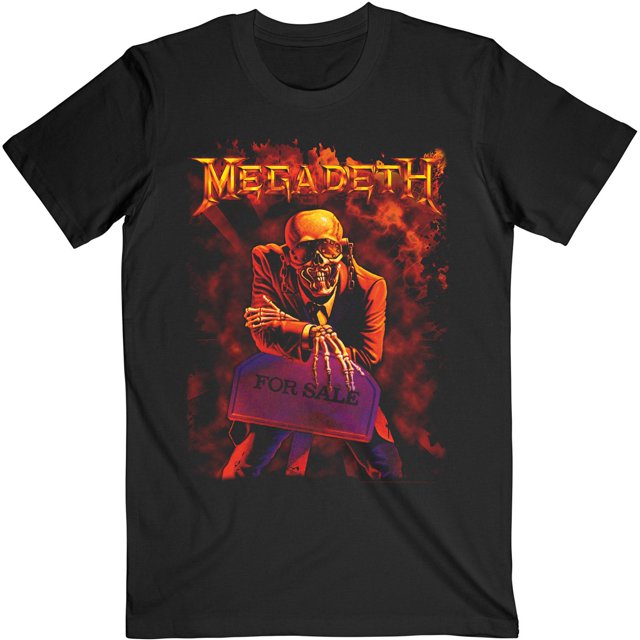 Megadeth - Camiseta Peace Sells para Adultos Unisex (Negro)